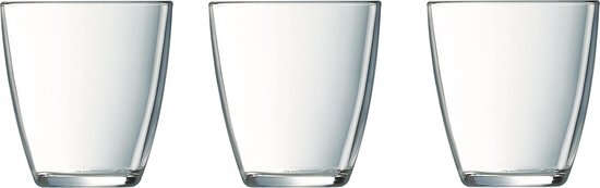 LUMINARC 12x Stuks drinkglazen/waterglazen transparant 250 ml - Glazen - Drinkglas/waterglas/sapglas