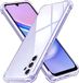 Techsuit Hoesje geschikt voor Samsung Galaxy A15 4G/5G - Transparant