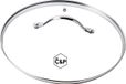 Cook and Pan Cook & Pan Universele Pannendeksel – Ø 24 cm – Ovenbestendig – Gehard Glas – Vaatwasserbestendig – Hittebestendige Handgreep