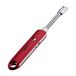 SANshine Briquet électrique à arc Long rechargeable sans flamme coupe-vent plasma USB briquets rotation à 360° coude flexible briquet portable bon pour pipe bougie cuisinière camping barbecue (Rouge)