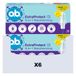 o.b. 6x Extra Protect Normal Tampons 16 stuks
