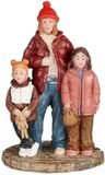 Luville 2026 Luville Sinterklaas Intocht Publiek Polyresin Roze Rood Bruin Blauw Wit 7 cm