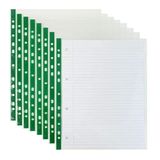 100 Kwaliteit A4 Geponste Zakken 50micron Sterke Geponste Zakken Filing Glas Crystal Clear