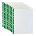 100 Kwaliteit A4 Geponste Zakken 50micron Sterke Geponste Zakken Filing Glas Crystal Clear