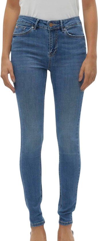 Vero Moda VMFLASH Skinny Jeans - Medium Blue Denim - W28/L34