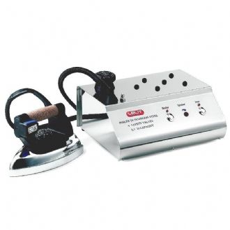 Lelit PS25 Stoomstrijkijzer Station - 800W - 2.5L - RVS Zoolplaat - Zwart/RVS
