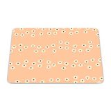 Bonamaison Rechthoekige muismat met digitale print, antislip onderkant, voor kantoor en thuis, 22 x 18 cm