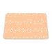 Bonamaison Rechthoekige muismat met digitale print, antislip onderkant, voor kantoor en thuis, 22 x 18 cm