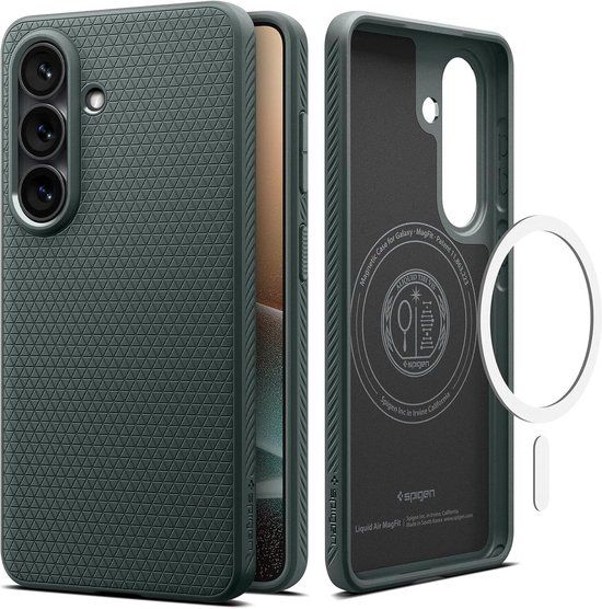 Spigen Liquid Air MagFit Hoesje voor Samsung Galaxy S26 Plus - Groen