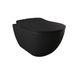 Boss & Wessing Wandcloset BWS Freedom Randloos Met Bidet Mat Zwart (Exclusief zitting)