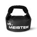 Meister BEAST Draagbare Zand Kettlebell - Zachte Zandzak Gewicht - 15lb / 6,8kg - Zwart