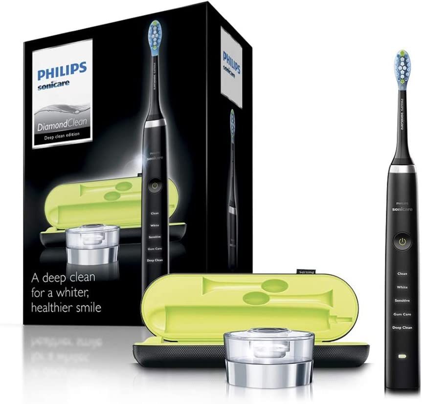 Philips HX9351 - Zwarte elektrische sonische tandenborstel voor volwassenen