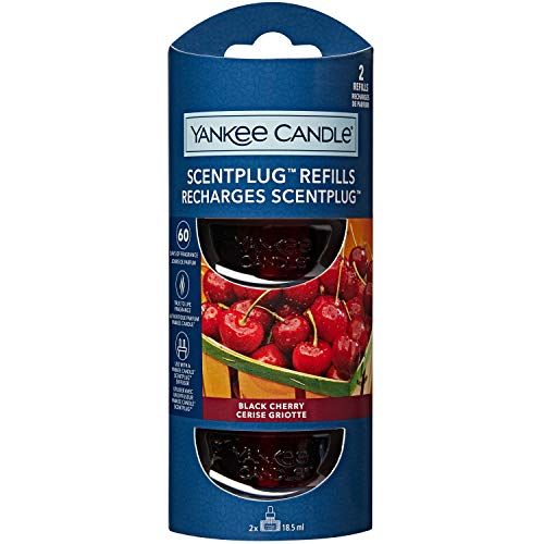 Yankee Candle ScentPlug Geurvullingen Zwarte Cherry (2 stuks)