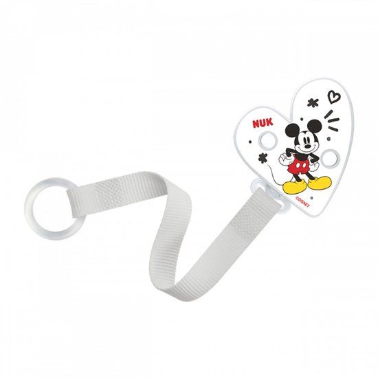 NUK Disney Mickey speenkoord wit