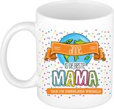 Bellatio Decorations Naam mok mama Anne - wit - de beste - keramiek - 300 ml - Moederdag / verjaardag