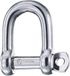 Wichard Maillon rapide auto-bloquant argent 8 mm