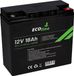 EcoLine AGM 12V 18AH - 18000mAh VRLA Batterie