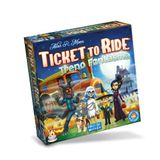 Asmodee - Ticket to Ride: spooktrein - bordspel voor kinderen en gezinnen - compleet met kaart, wagons, kaarten en tickets - 2-4 spelers, 6+ jaar, 15-30 minuten, Italiaanse editie