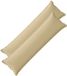 vidaXL - Coussin - 2 pièces - Bois - Beige - 40 x 145 cm - Polyester