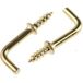 RS PRO Brut I-hooks En Finition Brut (Prix Pour Sachet De 10)