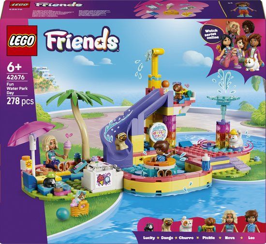 LEGO Friends Leuke Dag in het Waterpark Bouwpakket 42676