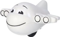 Balle anti-stress avion - 10 cm - caoutchouc - contre la peur de voler - relaxation