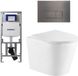 Geberit QeramiQ Dely Toiletset - Blanc mat