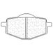 CL BRAKES PLAQUETTES DE FREIN 2284MX10