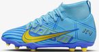 Nike Jr. Mercurial Superfly 9 Club KM FG/MG Voetbalschoenen - Maat 38.5 - Unisex - Kinderen - Synthetisch - Blauw