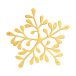 Cooee Design plat de service Mistletoe Ø20 cm Laiton