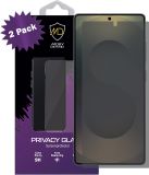 MobyDefend 2-Pack Screenprotectors - Samsung Galaxy S25 Ultra - HD Privacy Glass
