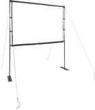 vidaXL Projectiescherm met standaards 90 inch 4:3