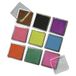 RAYHER 7854149 stempelkussen set met 9 kleuren, elk 3,5 x 3,5 cm, bont