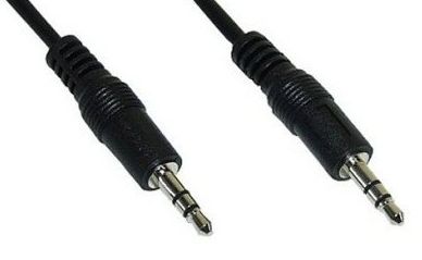 Inline 99936E - Audio kabel - 2,5 m - Zwart