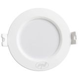 PNI D-Light CL2503 LED inbouwspot 3W rond 90,5x28mm 6400K voeding 230V 330lm wit