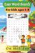 Easy Word Search for Kids Ages 4-8: On Holiday Edition