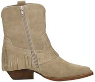 Sub55 Enkellaarsjes Hak Beige Maat 38