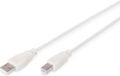 Digitus USB 2.0 A/M - B/M Printerkabel 3M Beige
