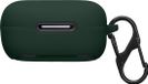 kwmobile cover voor oordopjes case - Geschikt voor Anker Soundcore P30i - Trendy beschermhoes draadloze oordopjes in donkergroen