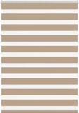 Zebra Gordijn 115x150 cm stofbreedte 110,9 cm polyester zandbruin