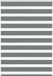 Zebra Rolgordijn 115x100 cm Stoffbreedte 110,9 cm Gris foncé