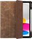 Rosso Elite Hoes Geschikt voor Apple iPad 11 (2025) A16 / 10.9 (2022) - 2-in-1 Echt Leer Book Case en Back Cover - Magnetisch Uitneembaar Hoesje - Beschermhoes Bruin
