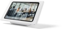 Tabdoq Professionele Bureaustandaard Voor Samsung Galaxy TAB A11+ 11-inch | Veilige Metalen Kioskbehuizing | Tablethouder Portret & Landschap | Voor Kassa & Zakelijk Gebruik, wit