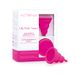 INTIMINA Lily Cup Compact maat A - kleine menstruatiecup met plat opvouwbaar compact design (B)