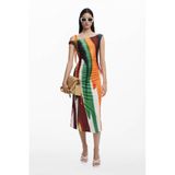 Desigual off shoulder jurk multi