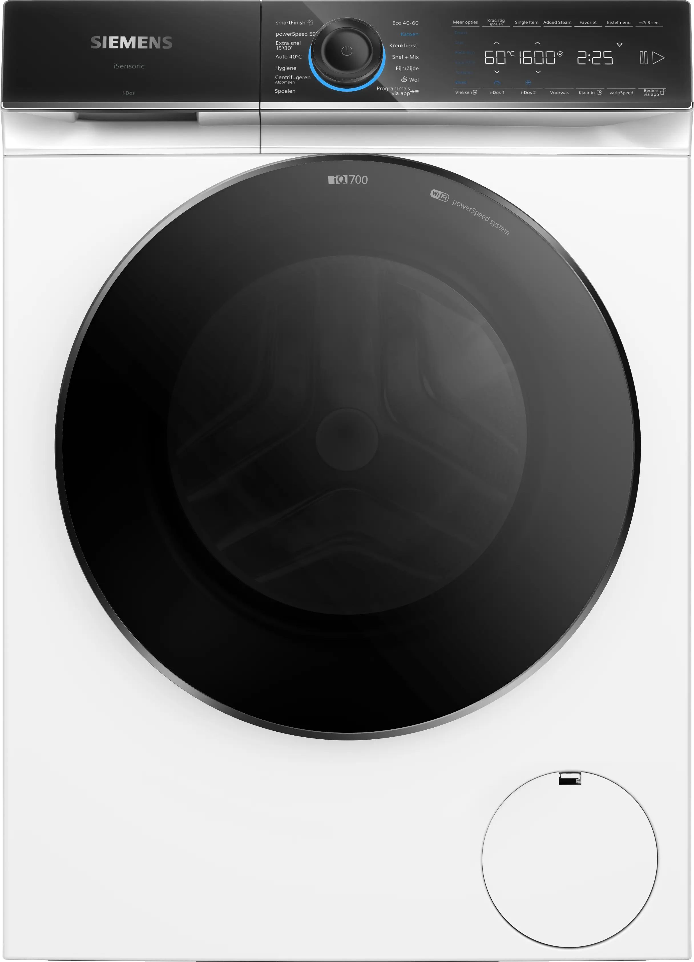 Siemens WG66B2ABNL iQ700 Wasmachine met stoom - 11 kg - 1600 rpm - Automatisch doseren - Home Connect