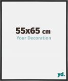 Your Decoration - Cadre photo 55x65 cm - Plastique - Noir mat - Annecy