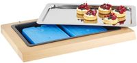 Verzonken APS Top Fresh Buffetset - koelbuffet uitgave met inzet en koelelementen - 60 x 41 x 5 cm