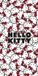 Hello Kitty Strandlaken Strik - 70 x 140 cm - Katoen