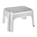 keeeper Opstapkrukje, rubberen coating met antislip, tot 150 kg, polypropyleen, 36,5 x 30 x 24 cm, Tim, silver
